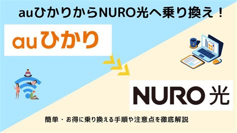 auひかり nuro光: 未来のインターネットと光技術の融合